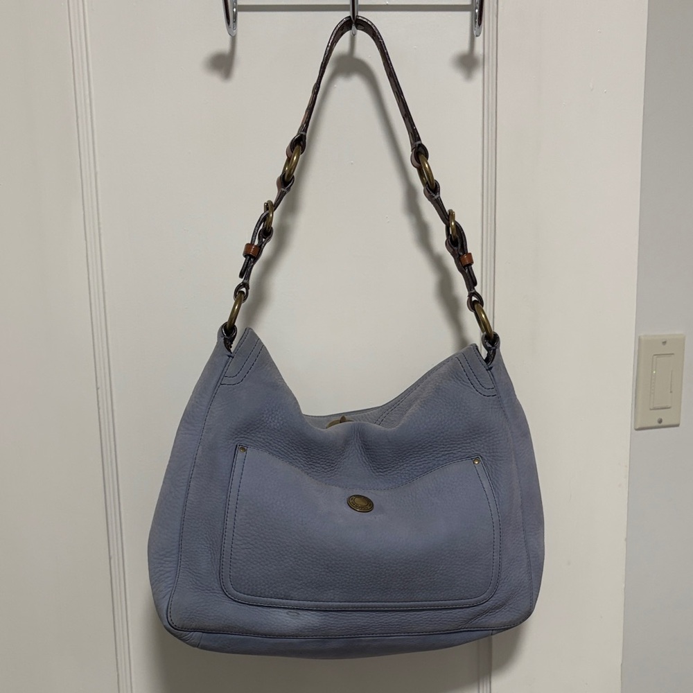 Vintage Coach Y2K Chelsea Hobo in Lavender Nubuc